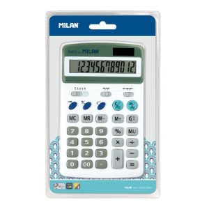 Calculator 12 dg Blister alb MILAN