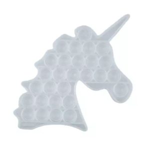 Jucarie pop it now & flip it Unicorn Transparent