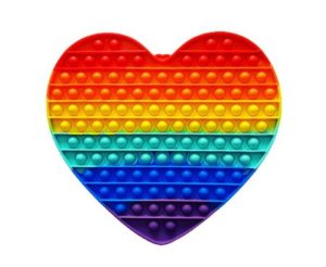 Jucarie pop it now & flip it Inima uriasa Multicolor