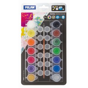 Acuarele 14 culori 5 ml guașă MILAN
