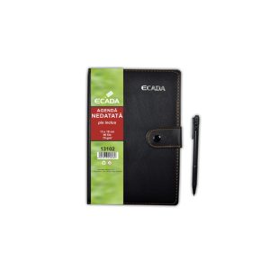 Agendă cu pix 130x180 mm ECADA