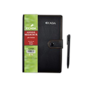Agendă cu pix 140x210 mm ECADA