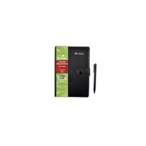 Agendă cu pix 75x105 mm ECADA
