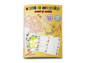 Carte cu activități Jocuri și Jucării