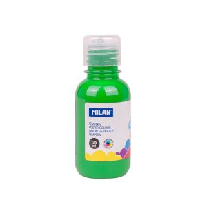 Tempera 125 ml Verde deschis MILAN 03460