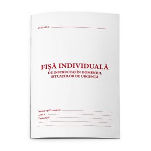 Fișă individuală PSI A5