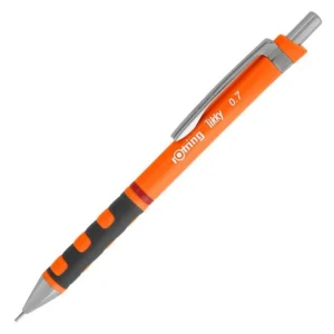 Creion mecanic TIKKY II  III 0.7 Portocaliu neon