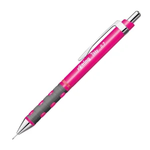 Creion mecanic TIKKY II  III 0.7 Roz neon