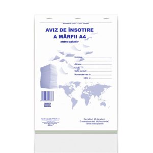 Aviz de însotire a mărfii A4 150F L03387