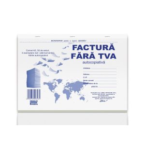 Factură A5 3EX 150F fără TVA L03431