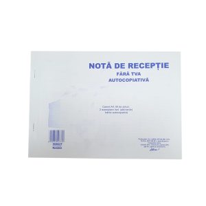 Notă de recepție fară TVA autocopiativă L03769