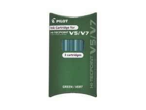 Rezervă Roller V5/V7 set 3 PILOT Verde