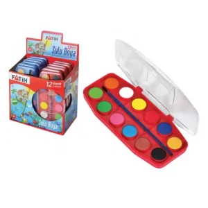 Acuarele 12 culori FATIH 901