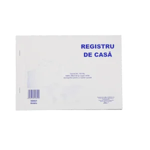 Registru de casă A4 orizontal 03295