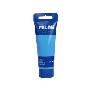Culori acril 75 ml Albastru cyan MILAN 101752