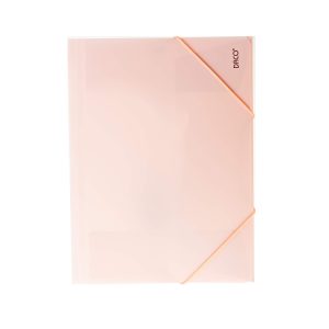 Mapă plastic cu elastic A4 Mov pastel DACO