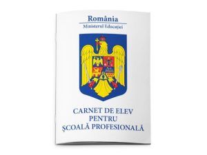 Carnet elev școală profesională