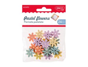 Accesorii craft - AD490 Floricele pastelate DACO