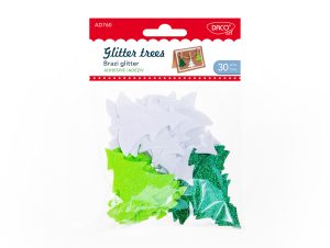 Accesorii craft - AD760 Brazi glitter set 30 DACO