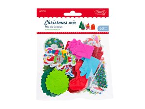 Accesorii craft - AD776 Mix de Crăciun DACO