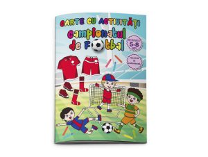 Carte colorat și activități A4 Campionatul de fotbal 771203