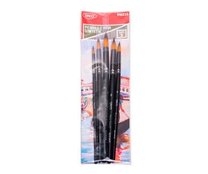 Pensule set 5 păr sintetic vârf rotund DACO PN215