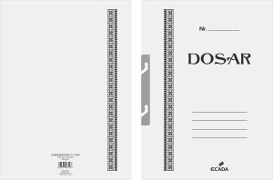 Dosar încopciat 1/1 ECADA 51104