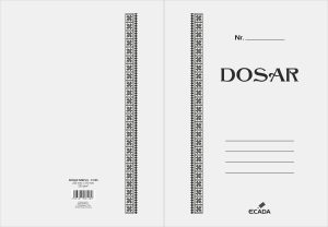 Dosar simplu ECADA 51105
