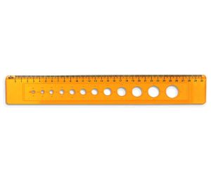 Șablon 30 cm Cercuri RIO