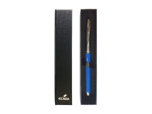 Stilou metalic cutie Albastru ECADA 93204