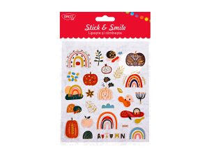 Abțibild - AB170 Toamna minimalistă Lipește și zâmbește DACO