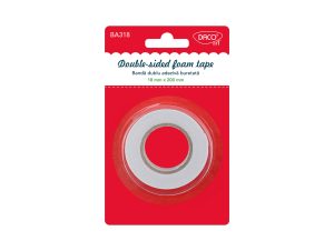 Bandă dublu adezivă buretată 18x20 DACO