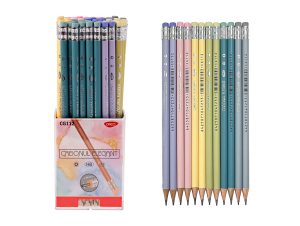 Creion negru cu radieră DACO Elegant CG112