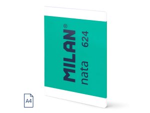 Caiet A4 48 file matematică cusut Verde Nata MILAN
