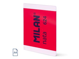 Caiet A4 48 file velin cusut Roz Nata MILAN