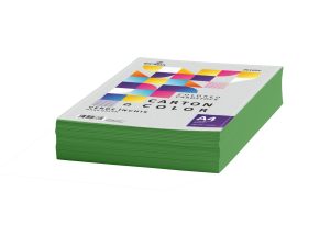 Carton color 160g/mp A4 250 coli ECADA Verde închis