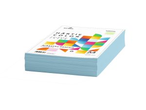 Hârtie colorată 75g/mp A4 500 coli ECADA albastru deschis