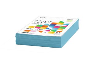 Hârtie colorată 75g/mp A4 500 coli ECADA albastru închis