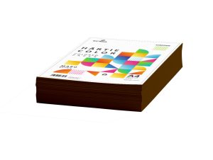 Hârtie colorată 75g/mp A4 500 coli ECADA maro