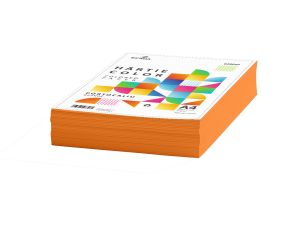 Hârtie colorată 75g/mp A4 500 coli ECADA portocaliu