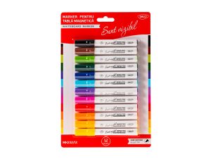 Marker tablă magnetică set 12 DACO MK232/12
