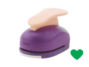 Perforator Hobby 7.6 cm inimă DACO
