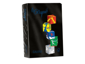 Hârtie colorată 80g/mp A4 63 Negru FAVINI