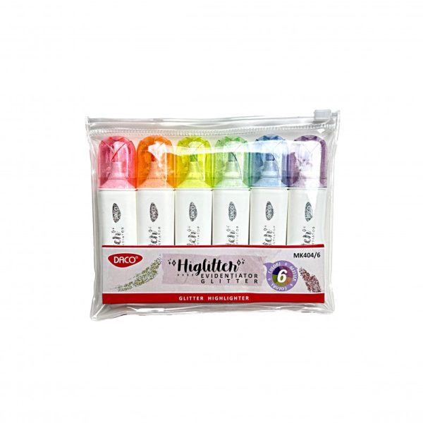 marker-evideniator-glitter-set-6-daco-mk4046