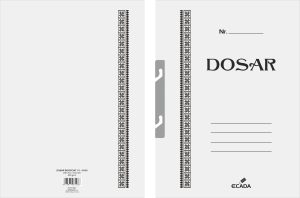 Dosar încopciat 1/1 ECADA 51103