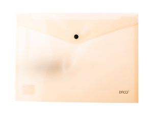 Mapă plastic plic cu capsă A4 DACO MP120RZP