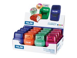 Ascuțitoare cu radieră COMPACT MILAN