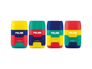 Ascuțitoare cu radieră COMPACT Mix MILAN