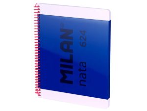 Caiet A4 80 file română spiră Albastru Nata MILAN