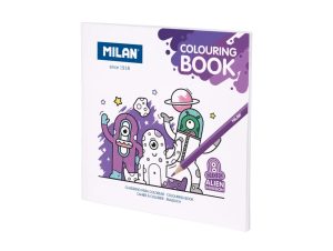 Caiet de colorat Alien Invasion MILAN 54218GC06